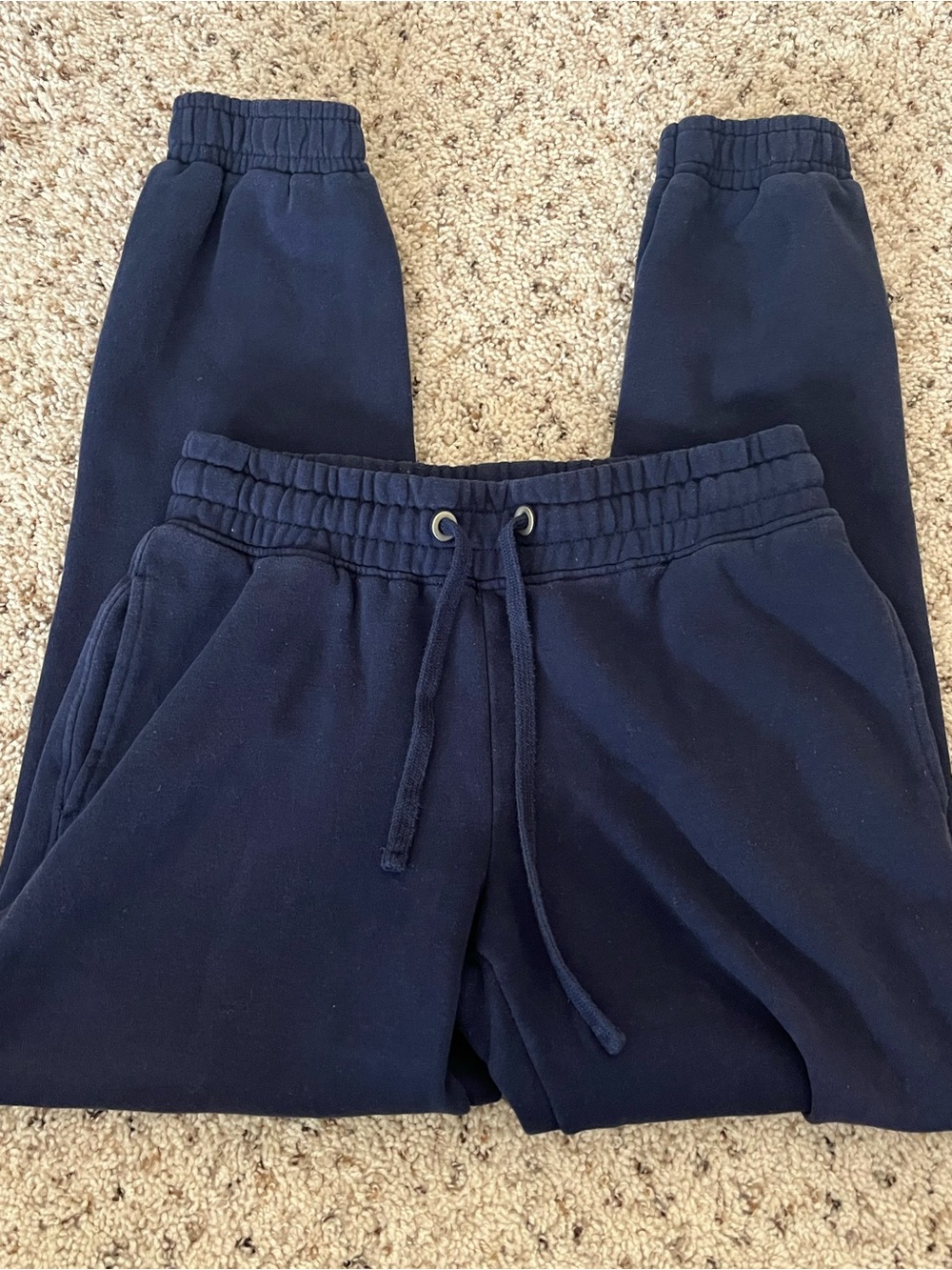 Cotton On Boys Navy Blue Sweatpants XS Jogger Pants - Picture 1 of 2